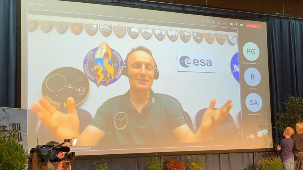 Les mots de l’astronaute sarrois Matthias Maurer pour son ami Thomas Pesquet 